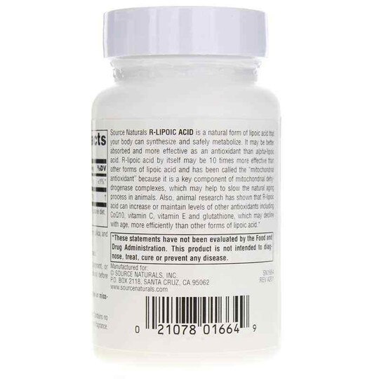 R-Lipoic Acid 100 Mg, SNN